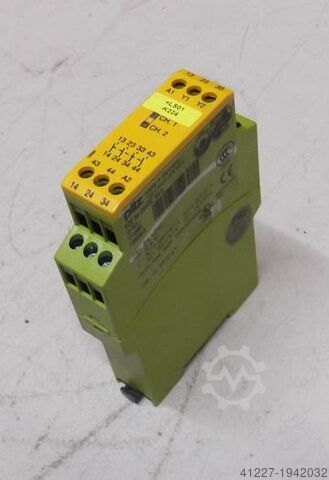 Контроль безопасности Pilz PZE X4 24VDC