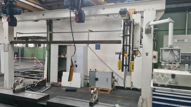 Станция завинчивания коленчатого вала Станция сборки Schatz Advanced 