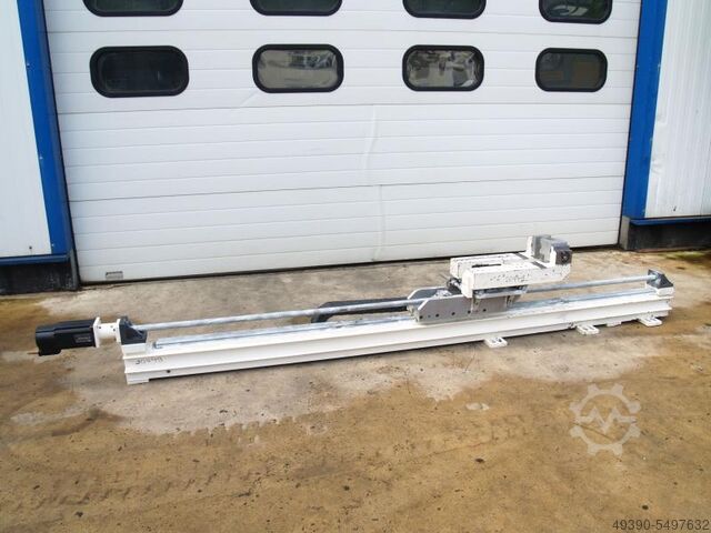 Линейный блок, линейная ось, портальная ось с сервоприводом, линейная направляющая с сервоприводом и REXROTH INDRAMAT MKD0771B-061-KP1-KN