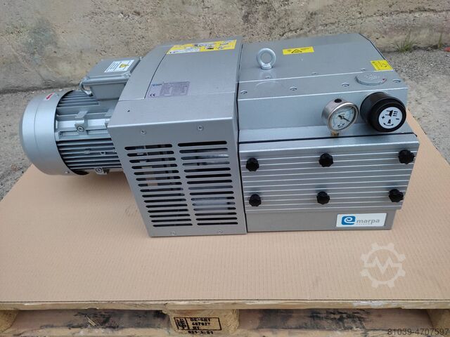 Сухой пластинчато-роторный вакуумный насос Becker_Marpa Vacuum KVT 3.80 / MVS-V80