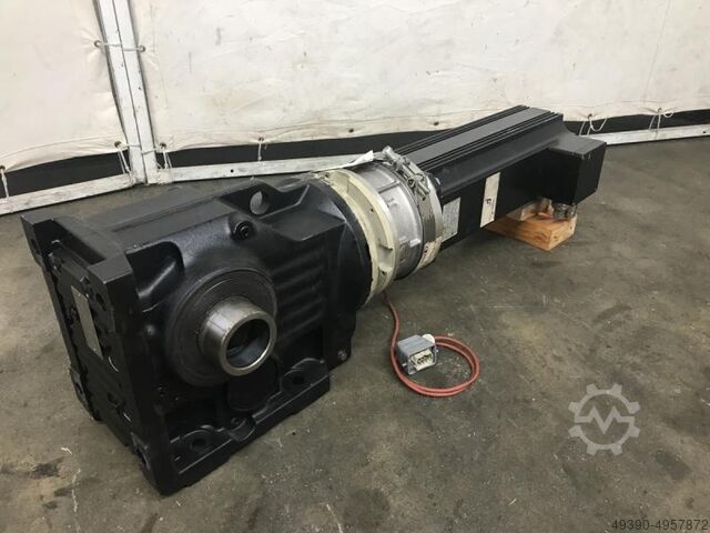 Синхронный серводвигатель с удерживающим тормозом и редуктором, ; мотор-редуктор, электродвигатель,  LUST LTI DRIVES LSK-190-7-30-560 T1,P,KK,1R