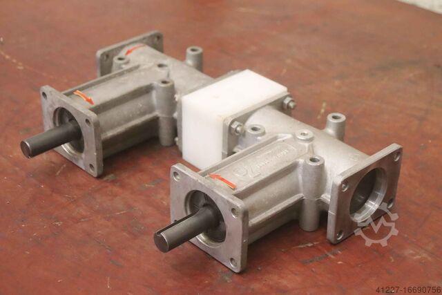 Коническая коробка передач 1:1 2-кратная DZ transmissioni gegenläufig