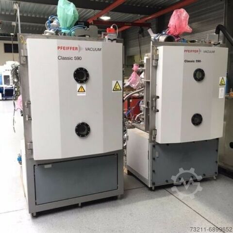 Pfeiffer C590 PVD Evap.Sputtering System Pfeiffer C590