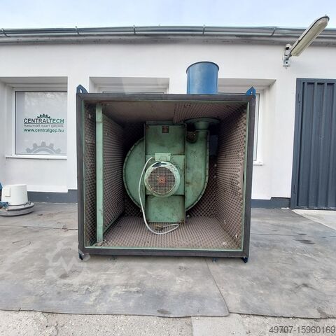 Центробежный вентилятор высокого давления Spellna VRU 15-125-30H3 3240m3/h 18kw  p1:1,2kg/m3