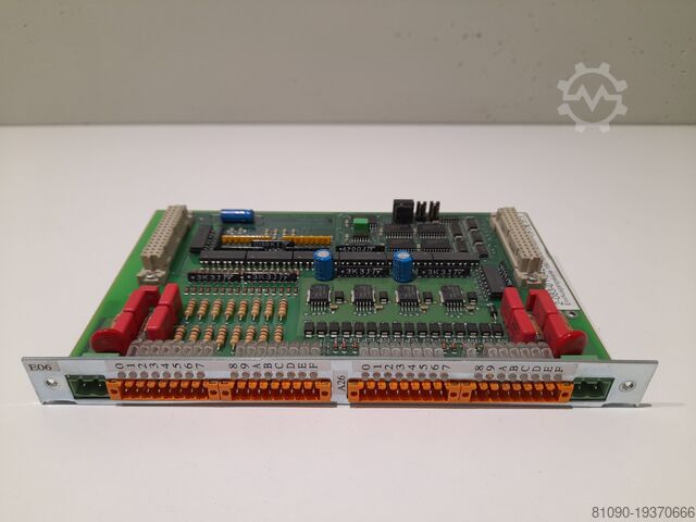 КАРТА ВВОДА/ВЫВОДА HOMAG 