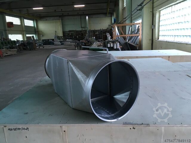 Воздуховод с жалюзи  