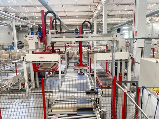 Линия для 4-х сторонней кромкооблицовки IMA + FRIULMAC + CARMET COMBIMA