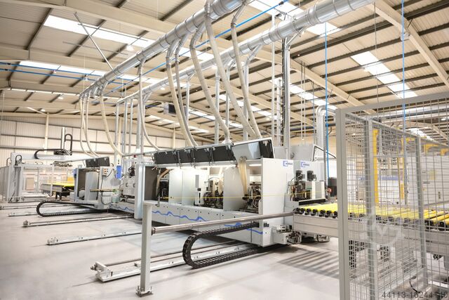 2-х сторонняя  КРОМКООБЛИЦОВОЧНАЯ ЛИНИЯ HOMAG + MAHROS KFL 620 SOFTFORMING + Brush AUTOMATION