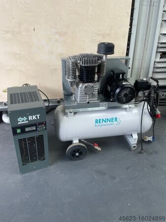 Поршневой компрессор с холодильным осушителем Renner REKO 500/90