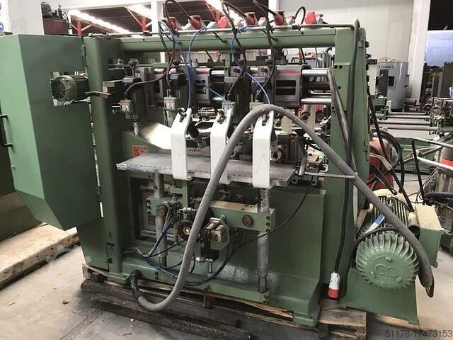 Горизонтальный и вертикальный осциллирующий сверлильный станок, двойной, для элементов стульев Camam AF12