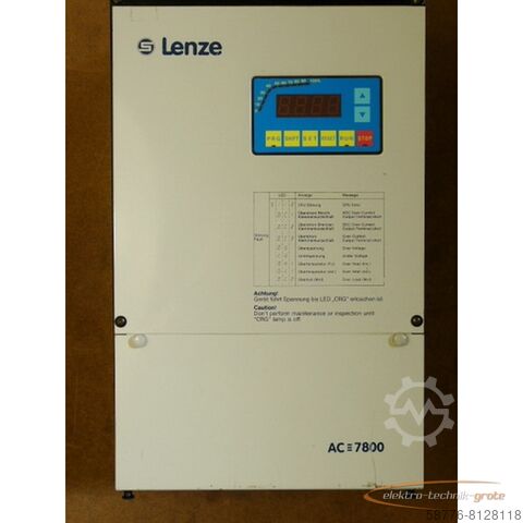 Компонент Lenze Lenze AC 7800 Servodrive