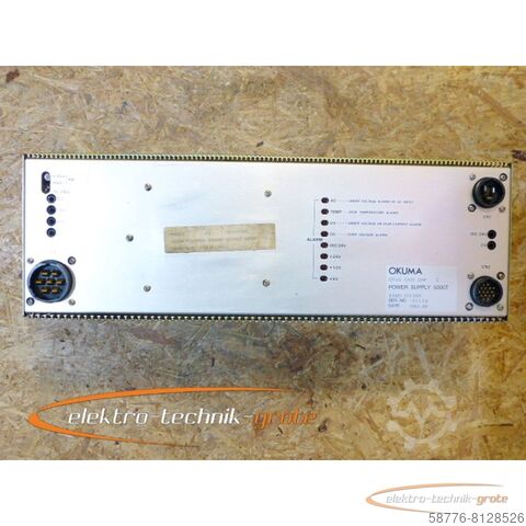Компонент Okuma Okuma OPUS 5000 GHP Power Supply 5000T SN: 00198