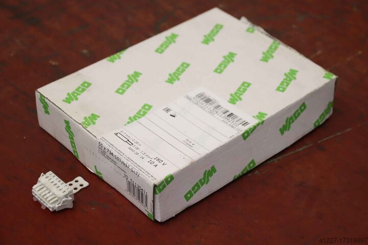 Многоточечный разъем с внутренней резьбой 50 шт. Wago 734-107/037-047/ 7-polig