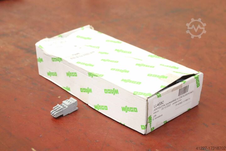 Многоточечный разъем с внутренней резьбой 60 шт. Wago 769-103 3-polig