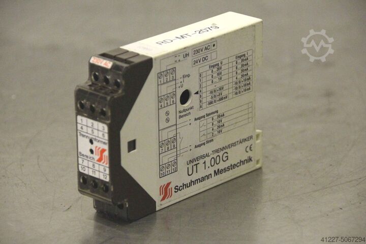 изолирующий преобразователь Schuhmann UT 1.00G