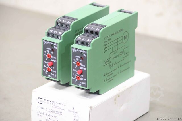 Реле защиты двигателя 2 шт. BTR CPW-E12  110 281 05 20