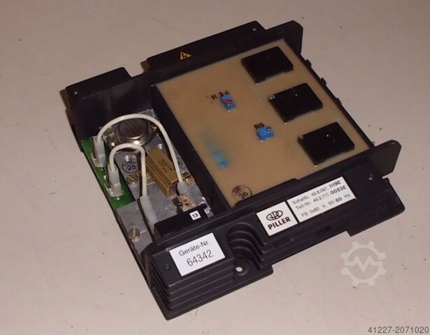 Генератор -Регулятор напряжения Piller PS 3x 60V 50/60 Hz