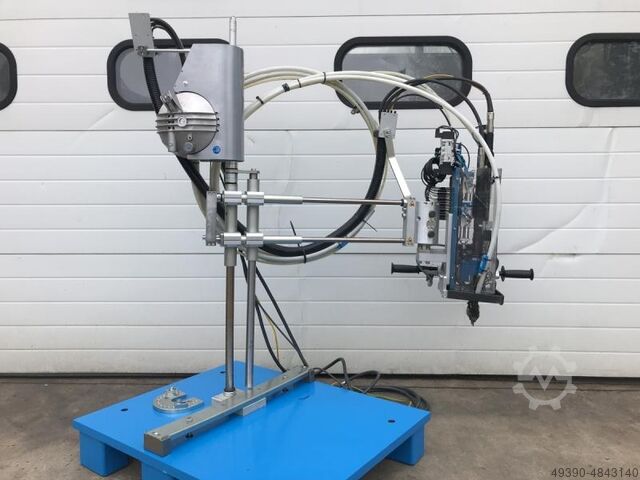 Электрический двойной шуруповерт с автоматической подачей и пневматическим двойным ходом, ручной BÖLLHOFF / BOSCH REXROTH / JÄGER HANDLING UVS-100-2-R-E / Handy-Flex 300