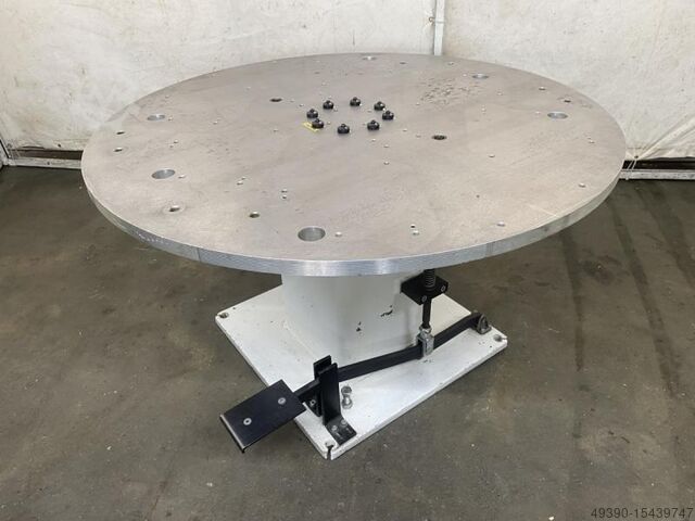 Поворотный стол, стол с индексацией на 180°, поворотный стол с алюминиевой пластиной, позиционирующи  1080