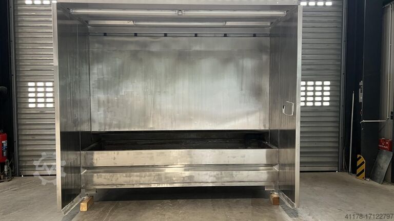 Брызги Reinox с водным напылением, 2 500x2 300 мм Reinox Typ WW 25/22