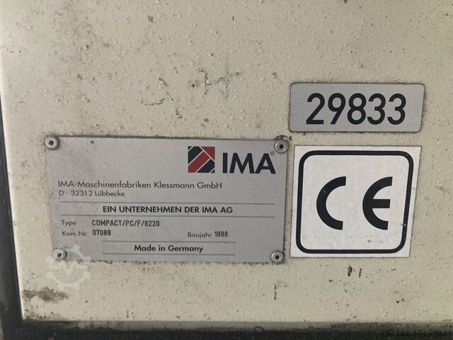 Односторонний кромкооблицовочный станок IMA COMPACT/PC/F/6220