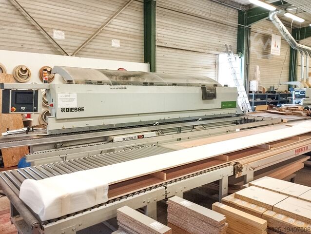 Односторонний кромкооблицовочный станок BIESSE + FORMETAL AKRON1445 B AIRTEC