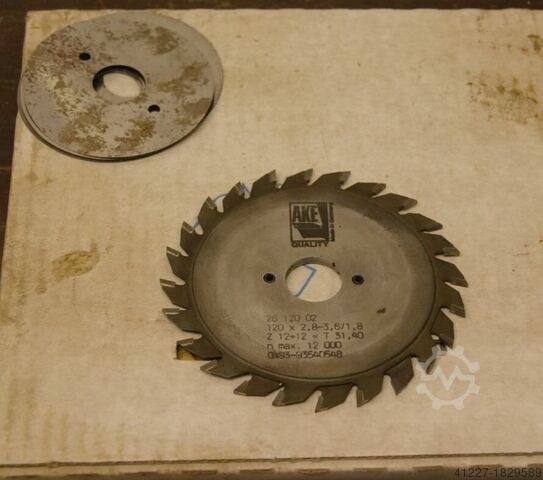 Задирание пильных дисков 120 x 2,8-3,6 AKE zweiteilig, vertsellbar