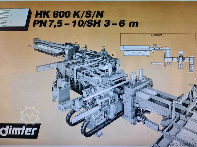 Линия для соединения пальцев DIMTER HK 800 K/S/N