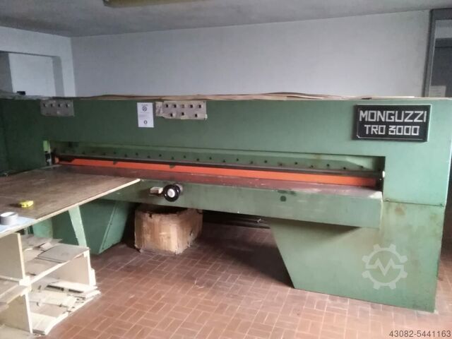 Гидравлический станок для резки шпона MONGUZZI TRO 3000