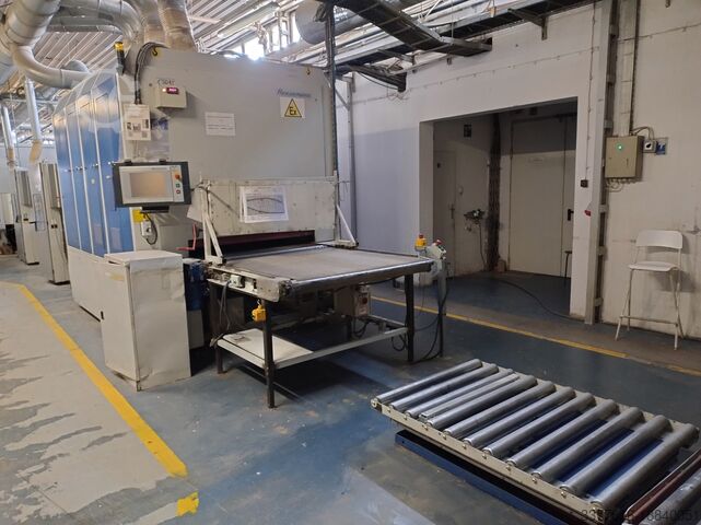 Полная линия лакировки Heesemann Cefla LSM 8 , ROCTRE, AQUADRY