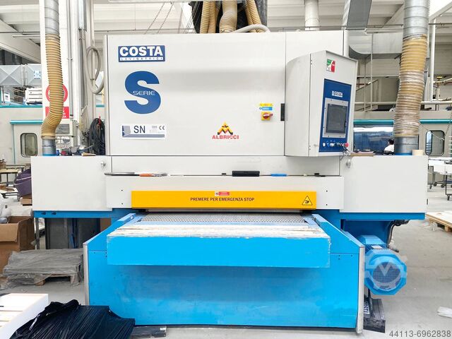 Вальцовая лакокрасочная УФ линия CEFLA + COSTA LEVIGATRICI mm 1300 (MF EVO + UV-R + SMART COATER)