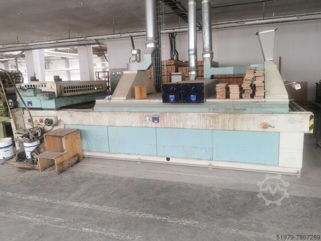 Валковая установка с туннелем для УФ-сушки Superfici Elmag Combiline