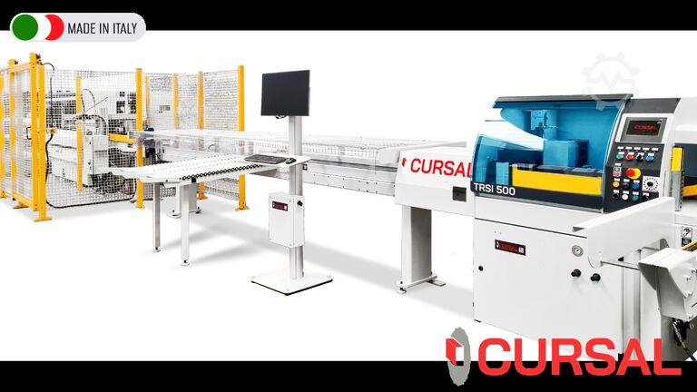 Оптимизирующая пила с приводом подачи CURSAL TRSI Ø500 TAGLIO 90° - customizable