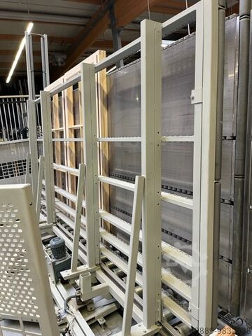 Вращающийся роликовый конвейер для оконных рам Ruchser 