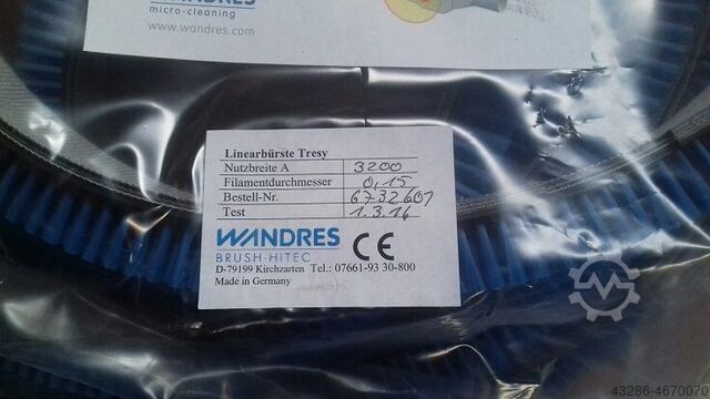 Линейная щетка для Wandres Tresy