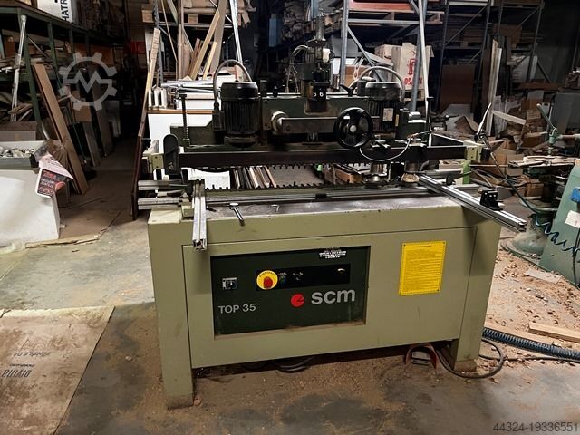 МНОГОФУНКЦИОНАЛЬНЫЙ ОДНОГОЛОВОЧНЫЙ СВЕРЛИЛЬНЫЙ СТАНОК ДЛЯ ШКАНТА SCM TOP 35