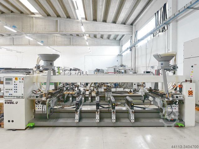 АВТОМАТИЧЕСКИЙ СВЕРЛИЛЬНО-ПРИСАДОЧНЫЙ СТ BIESSE Techno SVBL/J