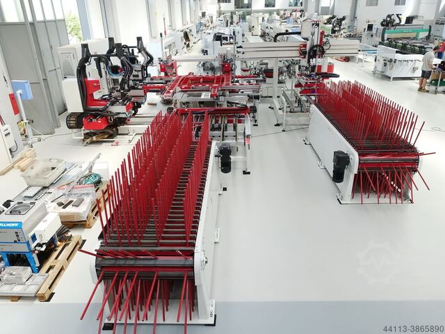 АВТОМАТИЧЕСКАЯ СВЕРЛИЛЬНО-ПРИСАДОЧНАЯ ЛИ PRIESS HORSTMANN BAT-RTW-CNC