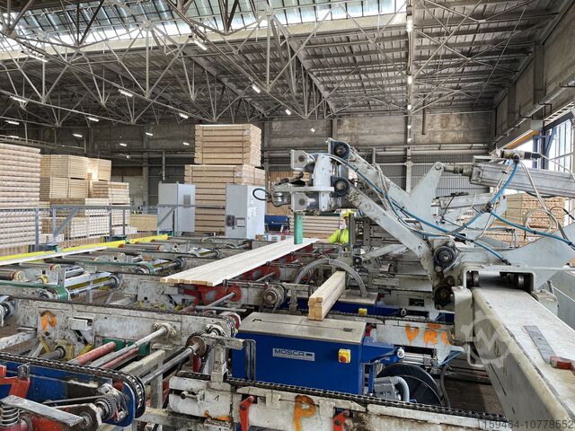 Рипсорез (обрешетка для кровли) линия 80 м/мин WEINIG Raimann Profirip 340