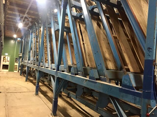 Линия сортировки досок Dry board sorting line 
