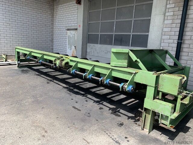 Роликовый конвейер с поднимающимся и опускающимся поперечным транспортером Springer RGQ