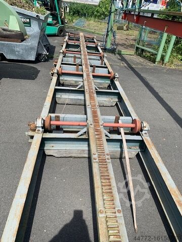 Зажимная каретка для горизонтальной ленточной пилы для бревен Müller Scheesel Hori Spannwagen