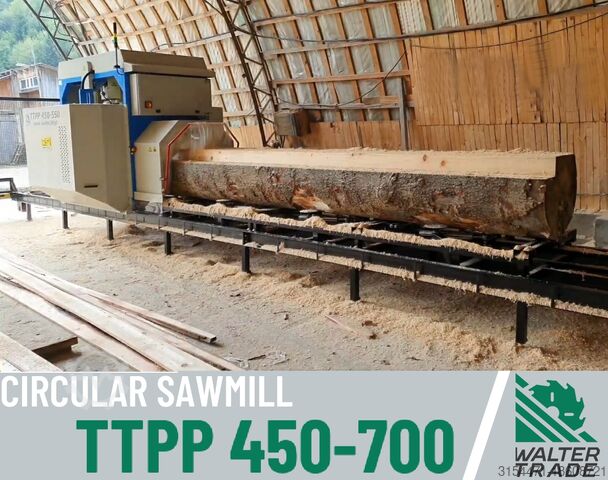 Дисковая пилорама ТТРР Walter Circular sawmil TTPP 450-700