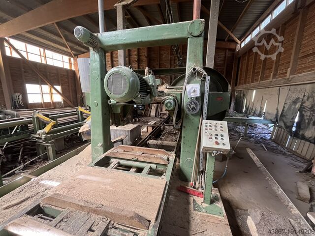 Горизонтальная ленточная пила для бревен Schulte HB 12