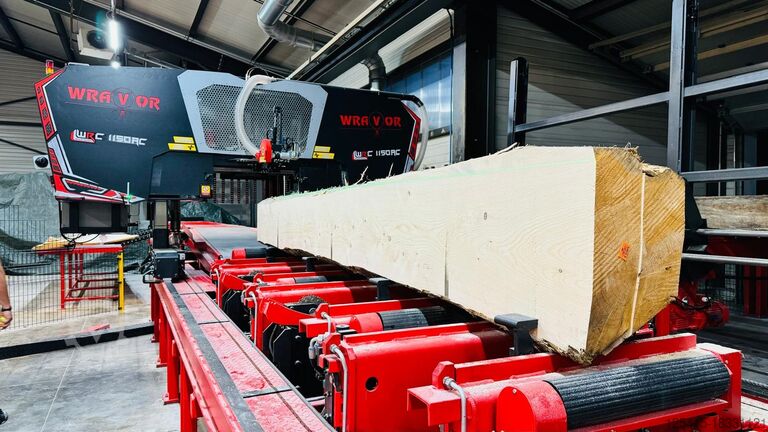 комплектная лесопилка (стационарная) WRAVOR WRC1050 VENEER pour placage ou lamelles