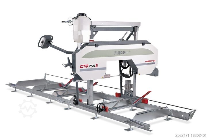 Демонстратор небольшой лесопилки CTR750E Pilous CTR750E
