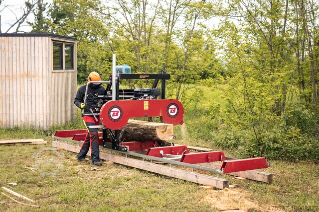 Ленточная пила для бревен, лесопилка, передвижная пила Brugger BS31 Pro