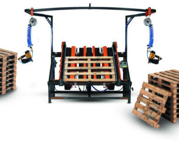 Машина для изготовления поддонов Pneumatico PT-1900