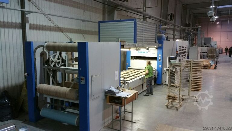 Пресс для шпона Press Buerkle BTF 1534-1400