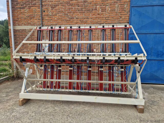 4 Поверхностный пресс для склеивания клееного бруса DRESOMET 4N4